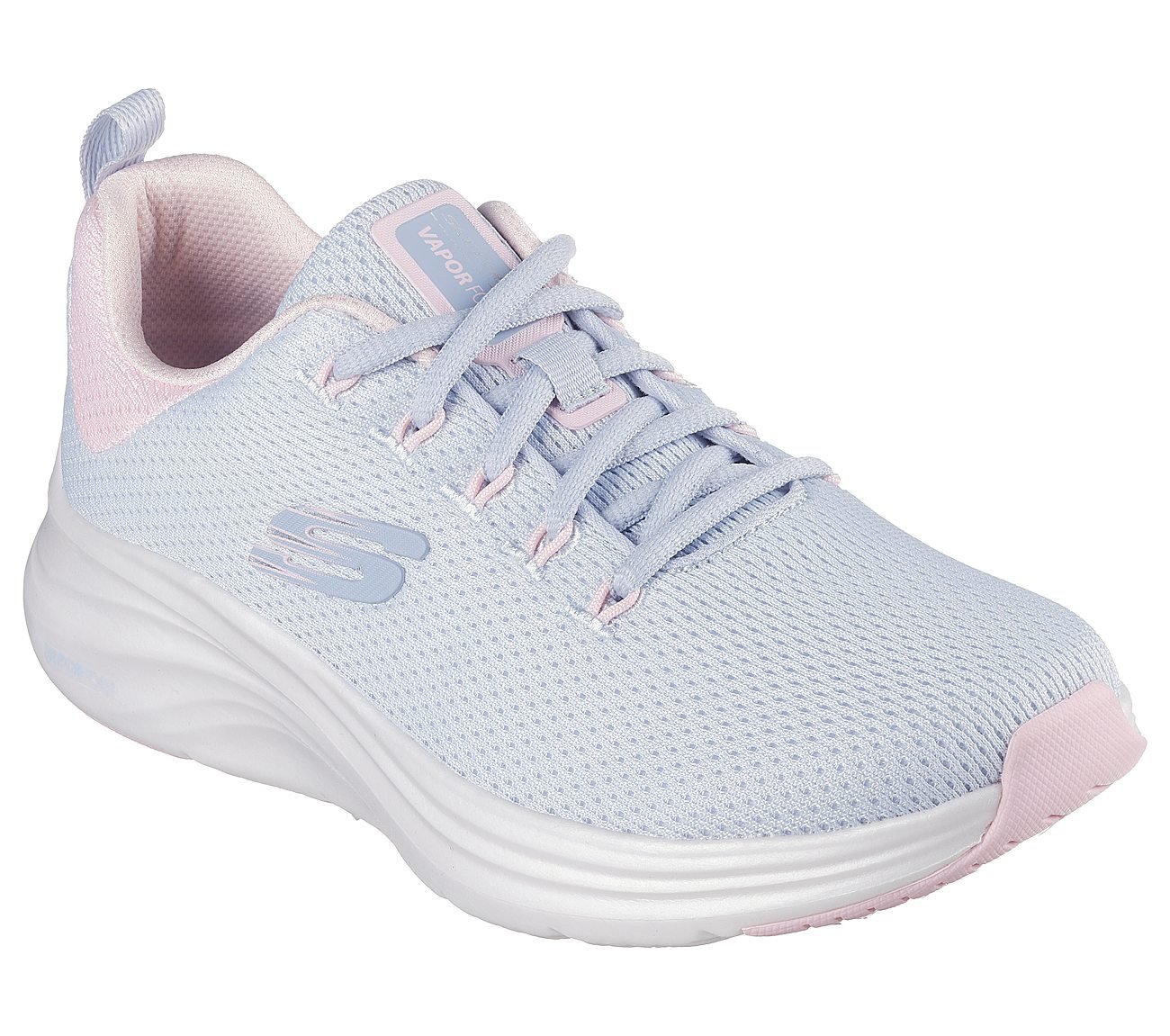 VAPOR FOAM-CHEERFUL TIMES, LIGHT BLUE/PINK Footwear Top View