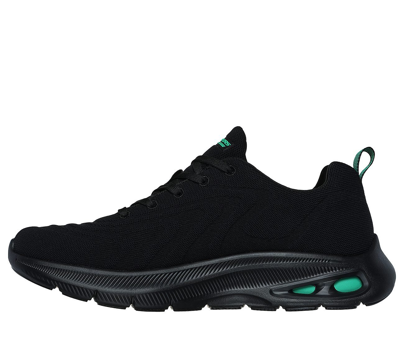 BOBS UNITY - SLEEK REVIVE, BBLACK Footwear Left View