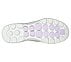 GO WALK 6 - VALERIE, GREY/LAVENDER Footwear Bottom View