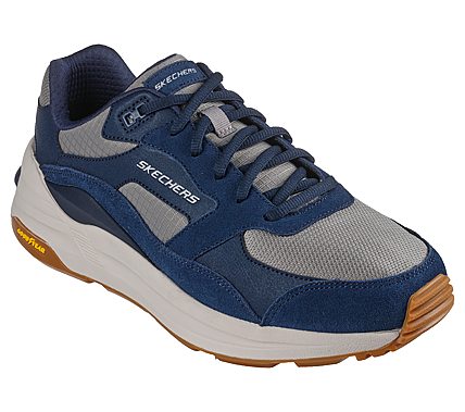 GLOBAL JOGGER, NAVY/GREY Footwear Lateral View