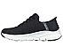 Skechers Slip-Ins: Arch Fit - New Verse, BLACK/WHITE Footwear Left View