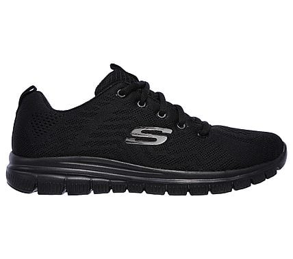 GRACEFUL-GET CONNECTED, BBLACK Footwear Right View