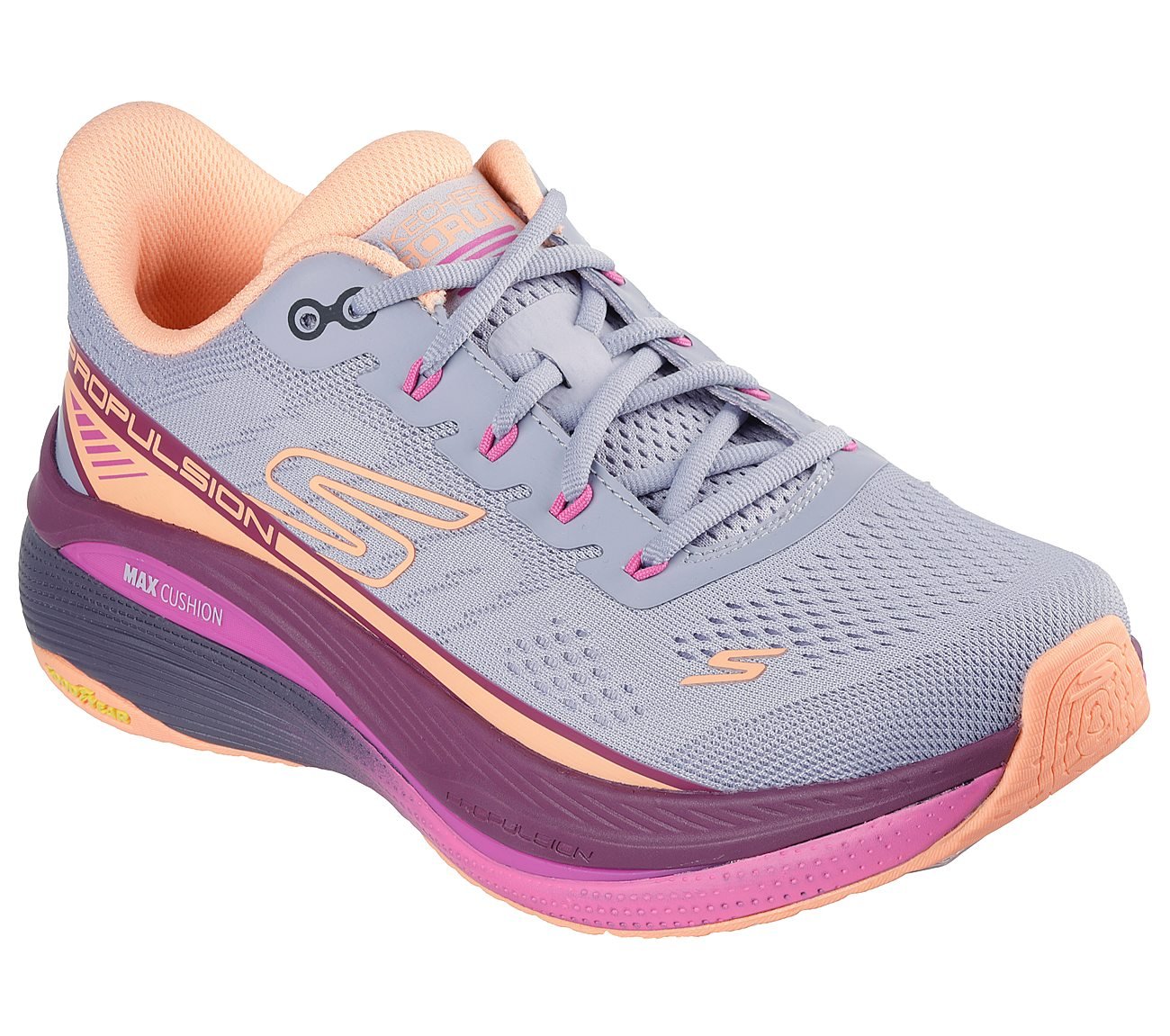 MAX CUSHIONING PROPULSION, LAVENDER/MULTI Footwear Right View