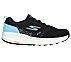 GO RUN RIDE 8, BLACK/TURQUOISE Footwear Right View