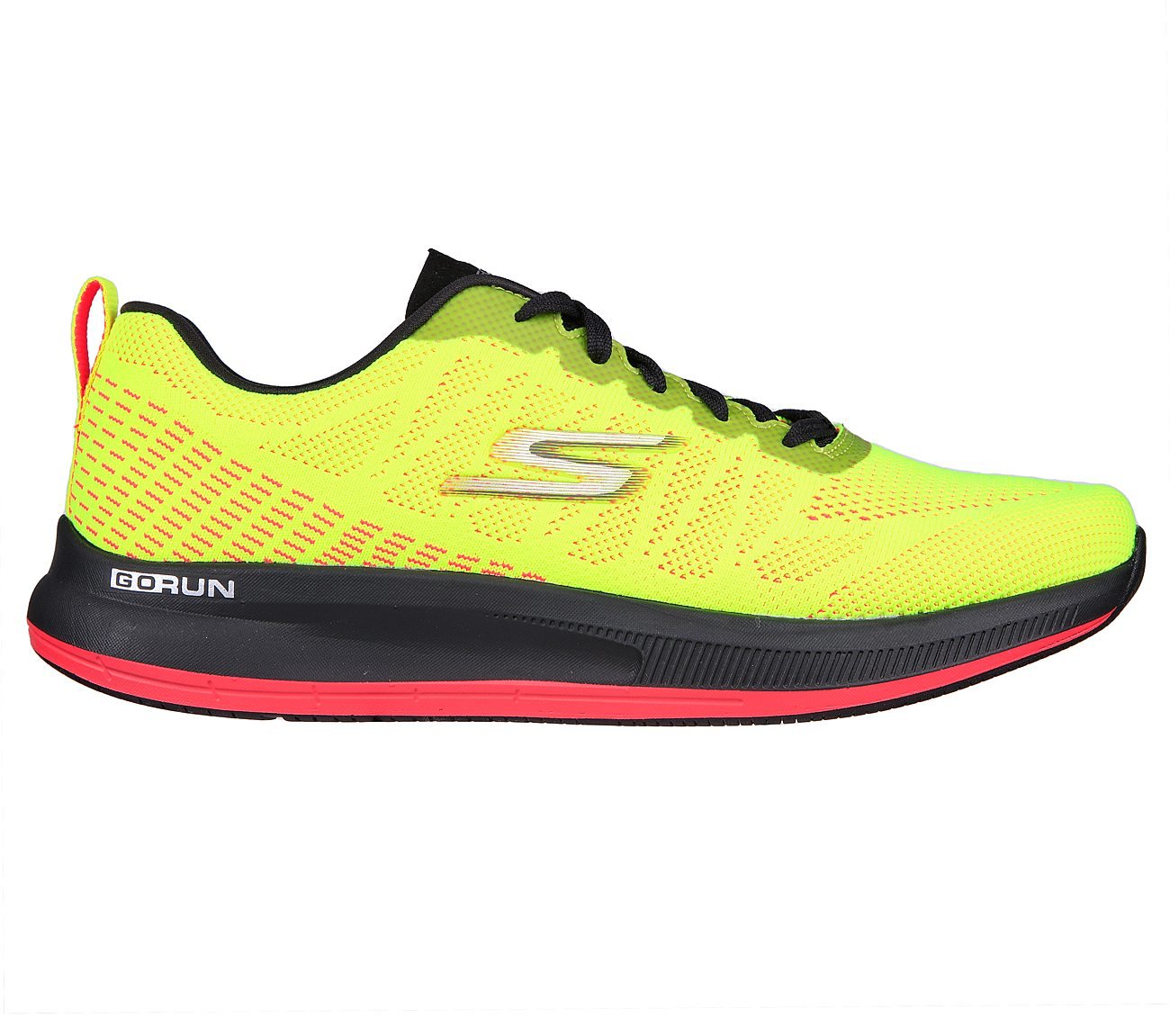 GO RUN PULSE - STRADA, YELLOW/BLACK Footwear Right View