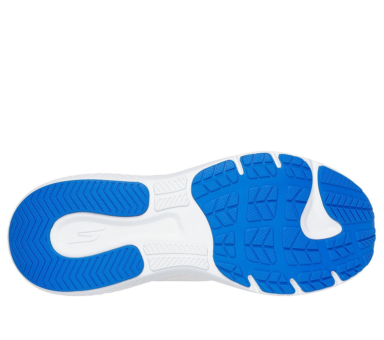 GO RUN SUPERSONIC MAX, WHITE/MULTI Footwear Bottom View