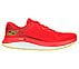 GO RUN PERSISTENCE, RED/YELLOW Footwear Lateral View