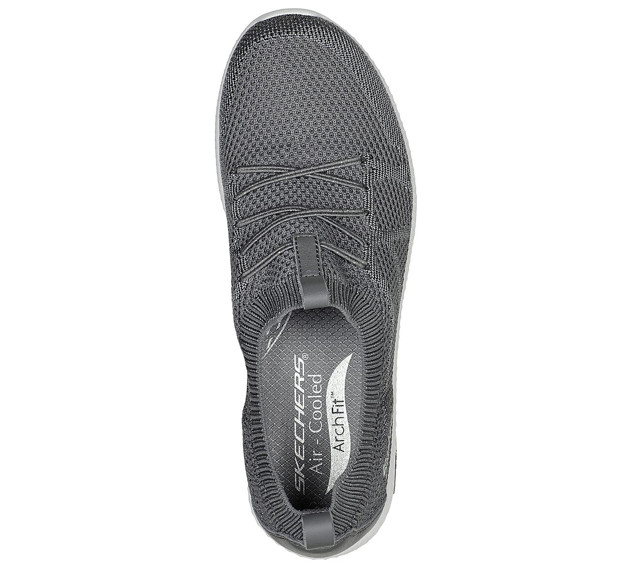 ARCH FIT FLEX, CHARCOAL Footwear Top View
