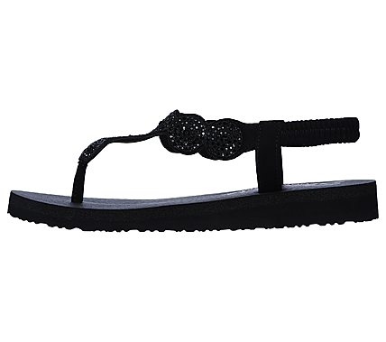 MEDITATION - STARS & SPARKLE, BBLACK Footwear Left View