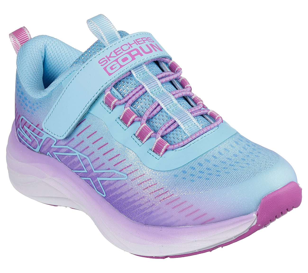 GO - RUN ACCELERATE - GLITTER S, AQUA/PURPLE