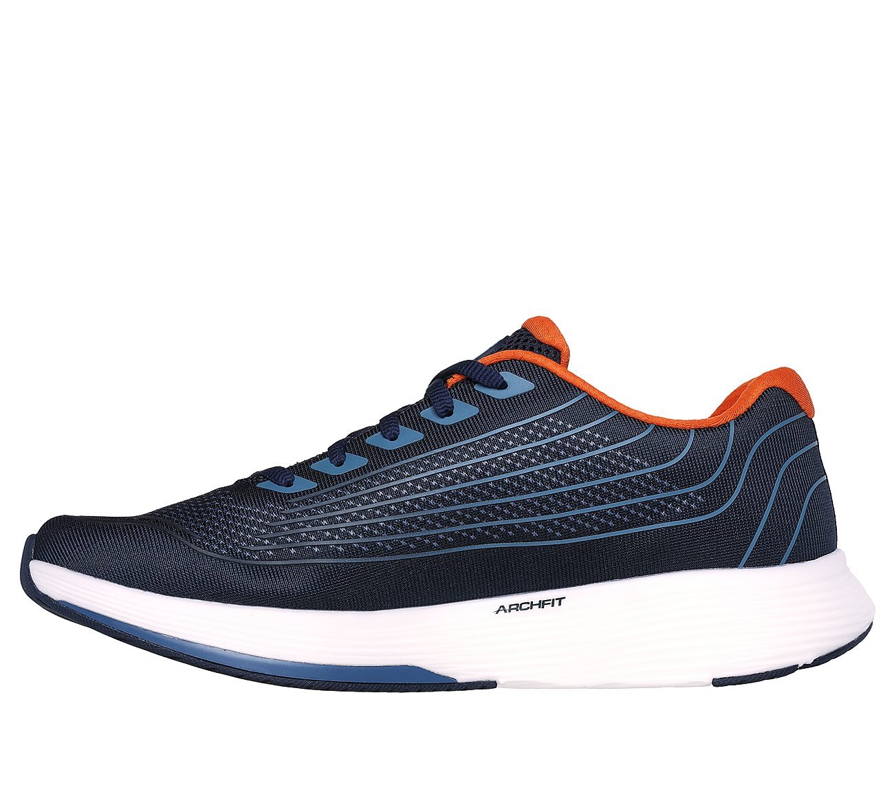 GO WALK SPEED WALKER, NAVY/ORANGE Footwear Left View