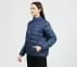 PUFFER FZ JACKET, PURPLE/BLUE