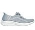 Skechers Slip-ins: Ultra Flex 3.0 - Brilliant, GREY Footwear Lateral View