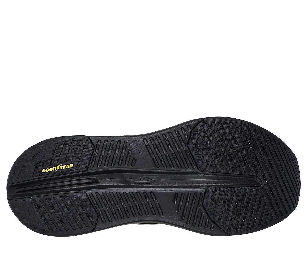 MAX CUSHIONING GLIDE-STEP - A, BBLACK Footwear Bottom View