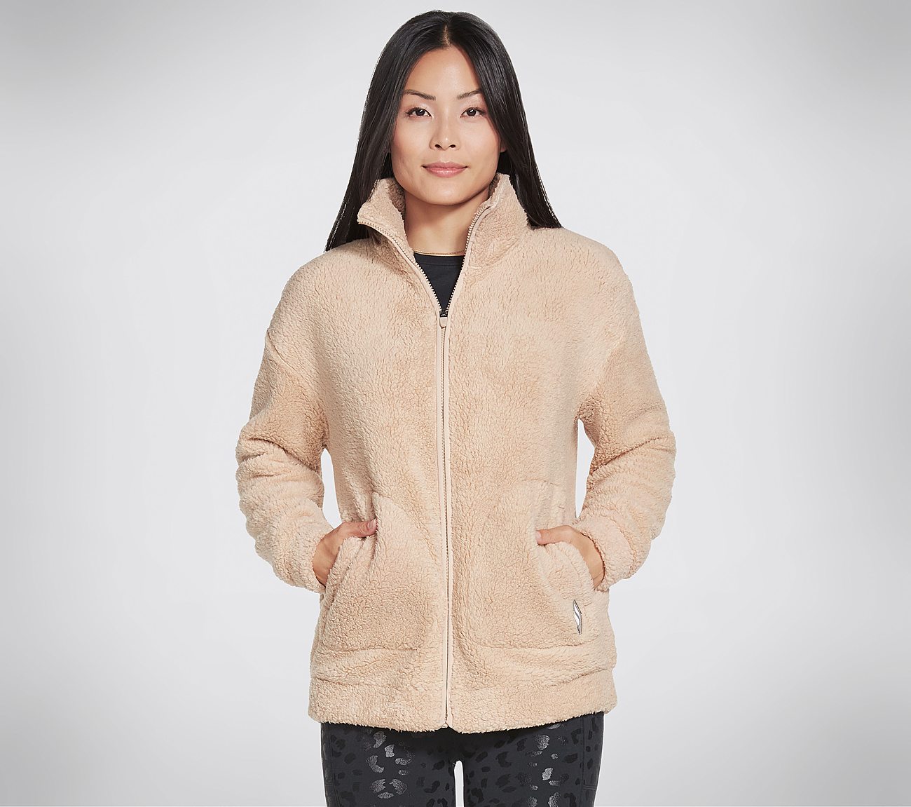 DOWNTIME JACKET, BROWN Apparels Lateral View