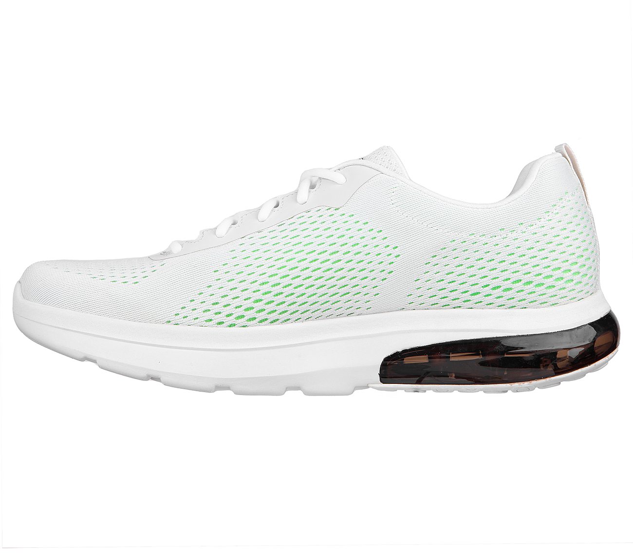 GO WALK AIR 2.0 - ENTERPRISE, WHITE/LIME Footwear Left View