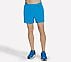RAZOR 5" SHORT, BLUE/GREEN Apparel Lateral View