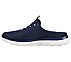 SUMMITS - SWIFT STEP, NAVY/HOT PINK Footwear Left View