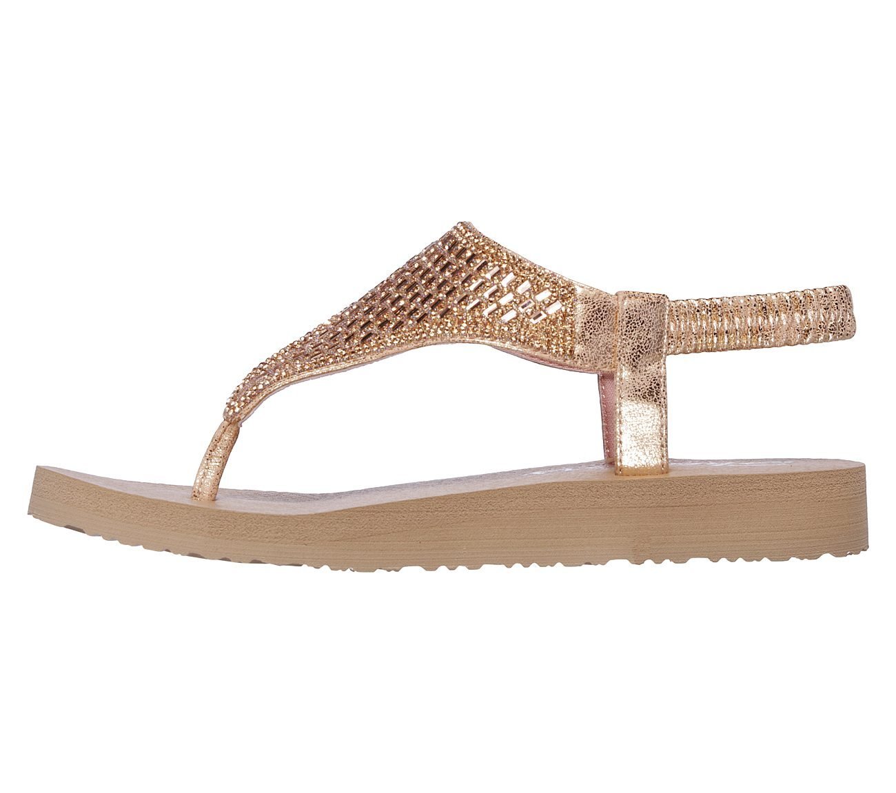 MEDITATION, ROSE GOLD Footwear Left View