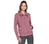 SKECHERS HOODLESS HOODIE SKEC, DARK MAUVE Apparels Lateral View