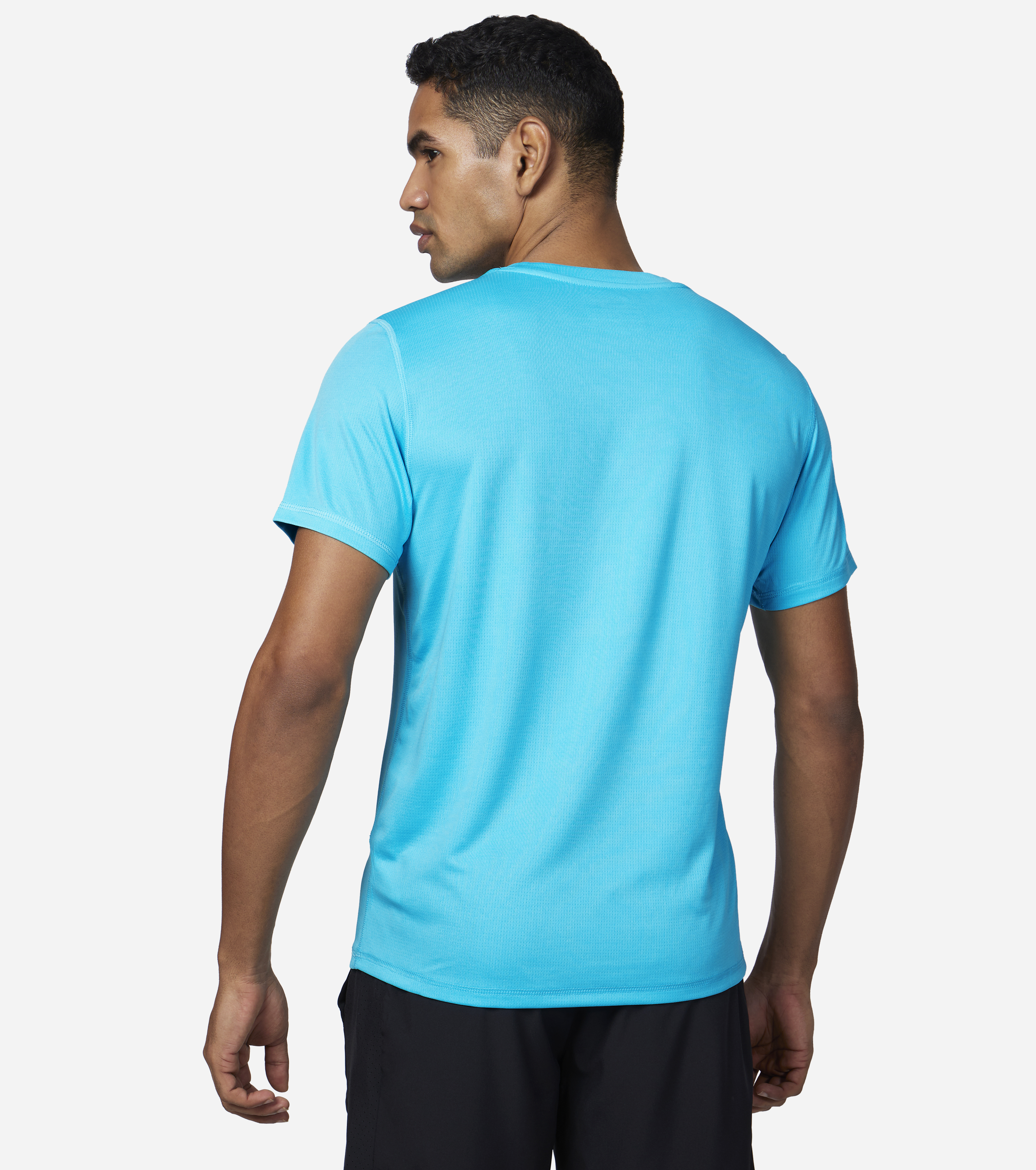 GORUN RAZOR S/S TEE, LIGHT BLUE/TURQUOISE Apparels Bottom View