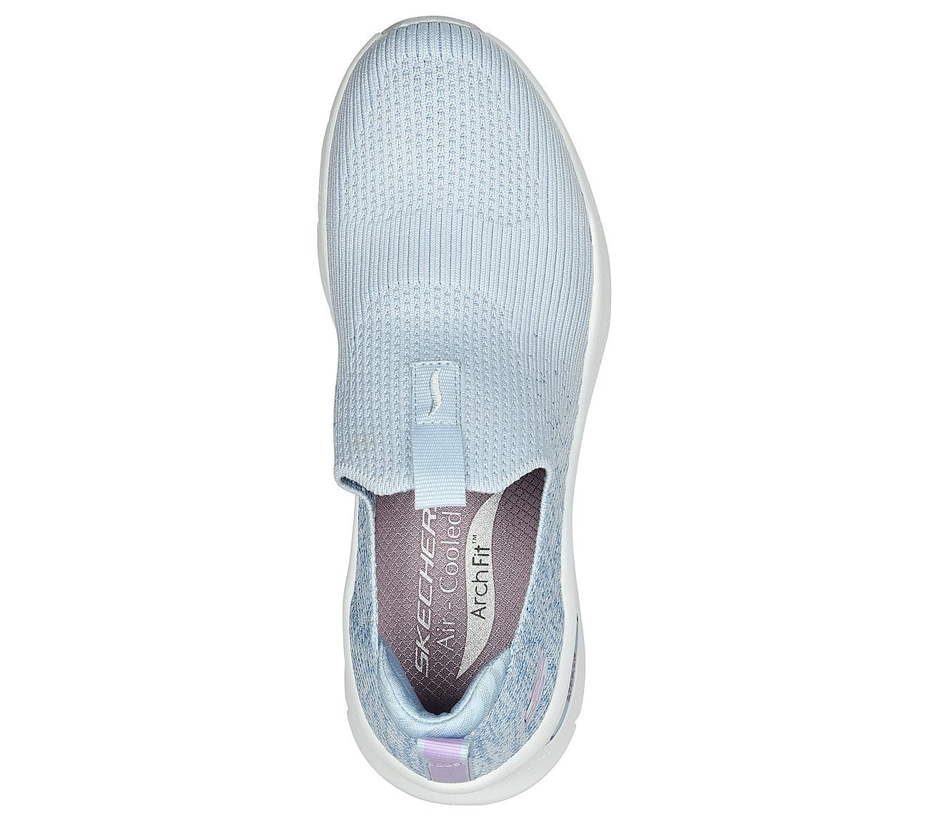 ARCH FIT D'LUX-JOURNEY, LT.BLUE Footwear Top View