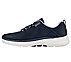 GO WALK 6 - STUNNING GLOW, NAVY/LAVENDER Footwear Left View