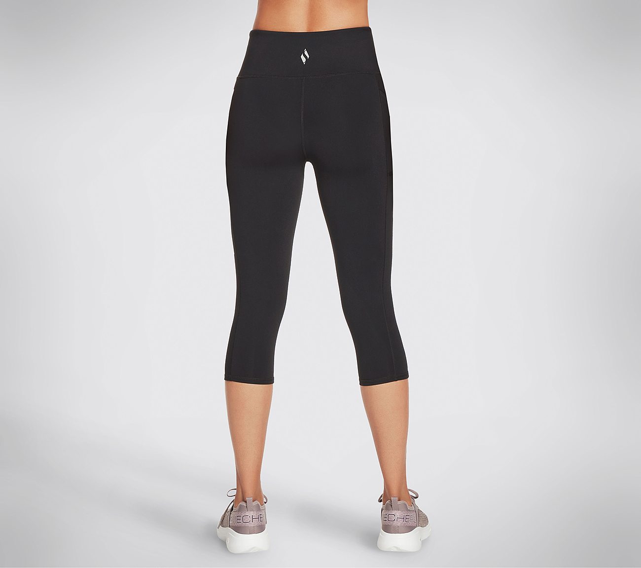 GOFLEX HW CAPRI, BBBBLACK Apparel Top View