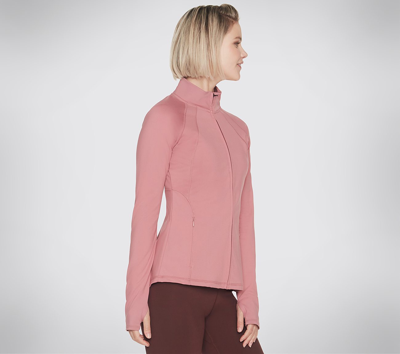 GOSCULPT RAGLAN JACKET, MMAUVE Apparels Bottom View