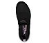 D'LUX COMFORT-GLOW TIME, BLACK/WHITE Footwear Top View