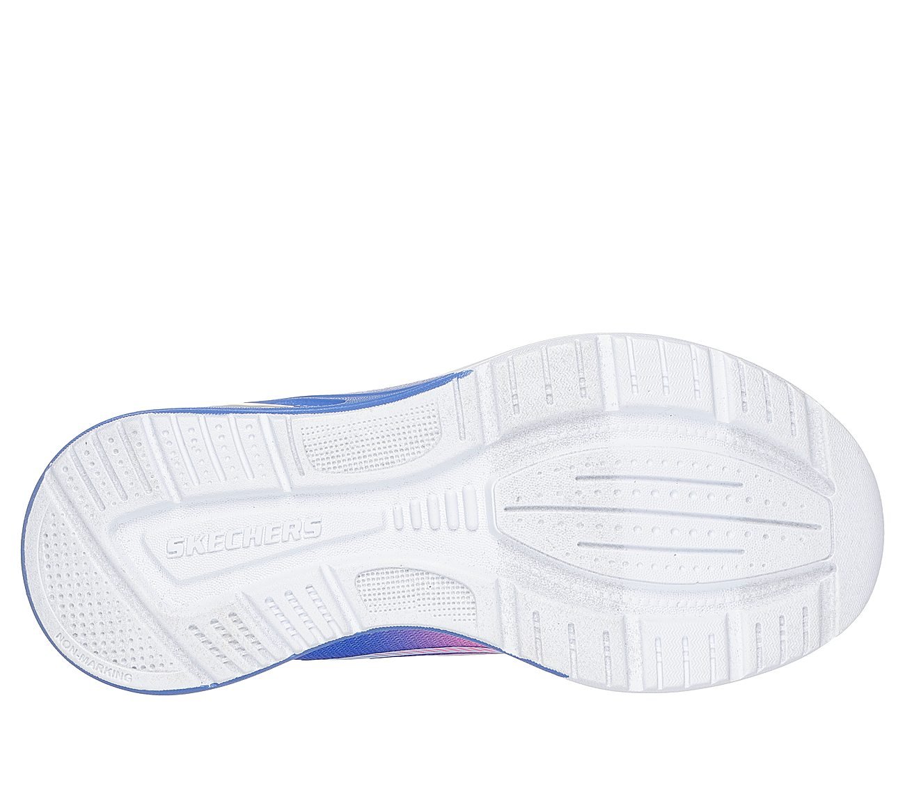 MICROSPEC MAX ADVANCE, BLUE/LAVENDER Footwear Bottom View