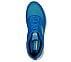 GO RUN PULSE - STRADA, BLUE/LIME Footwear Top View