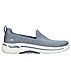 GO WALK ARCH FIT-UNLIMITED TI, GREY Footwear Lateral View