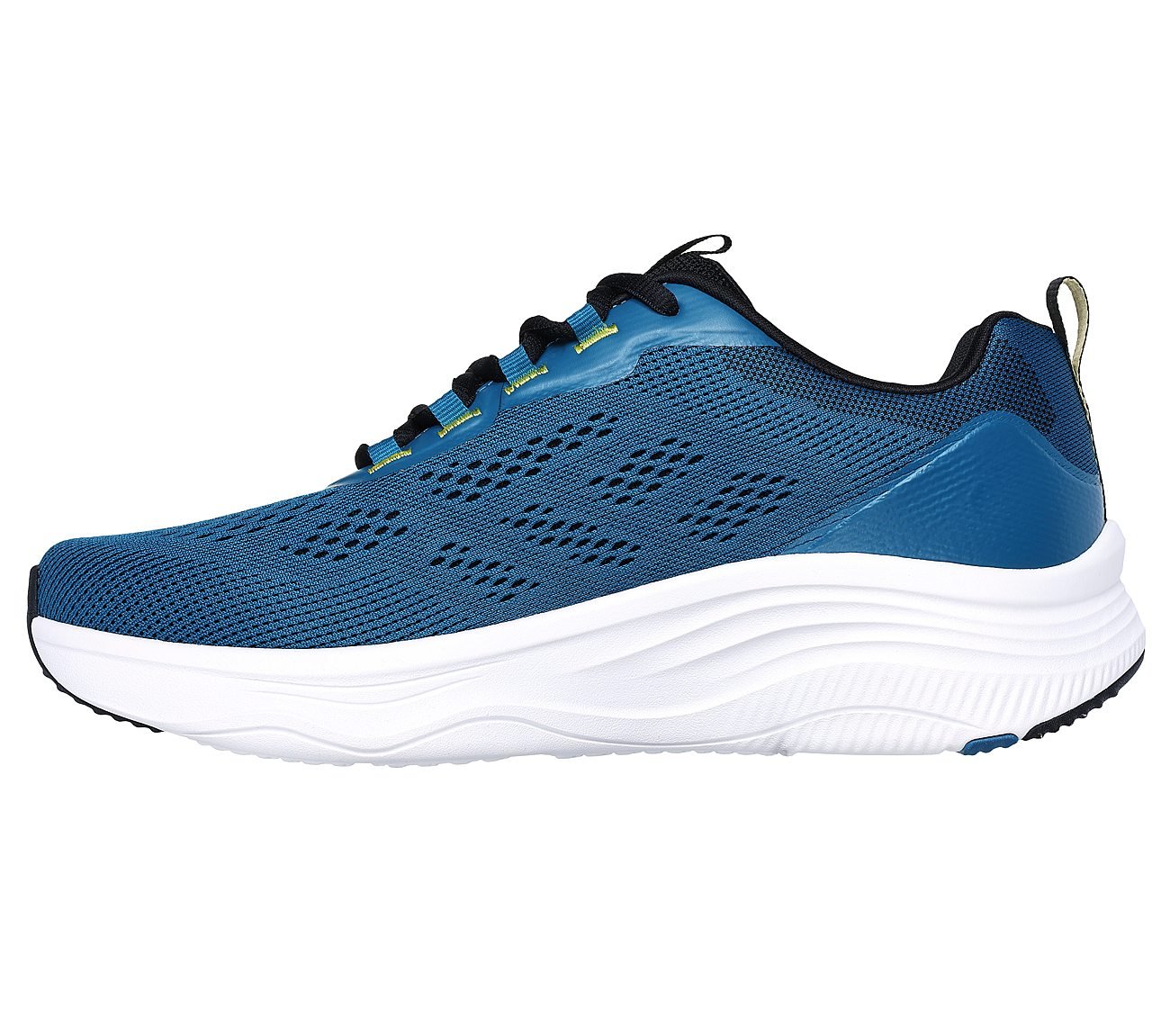 D'LUX FITNESS-NEW AFFINITY, TEAL/BLACK Footwear Left View