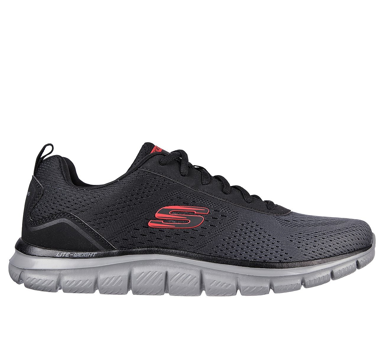 TRACK-RIPKENT, BLACK/CHARCOAL Footwear Lateral View