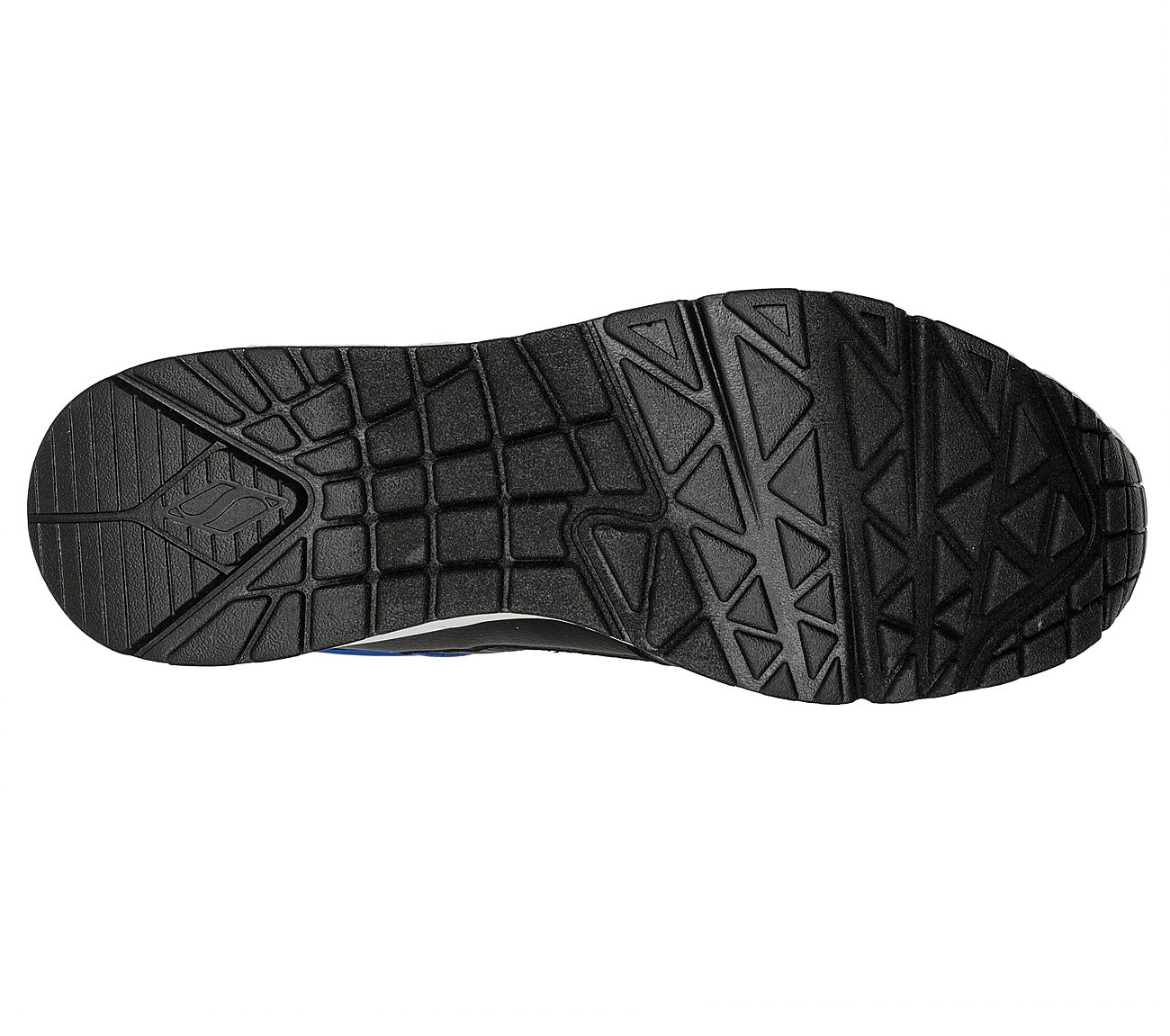 UNO - KEEP CLOSE, BLACK/BLUE Footwear Bottom View