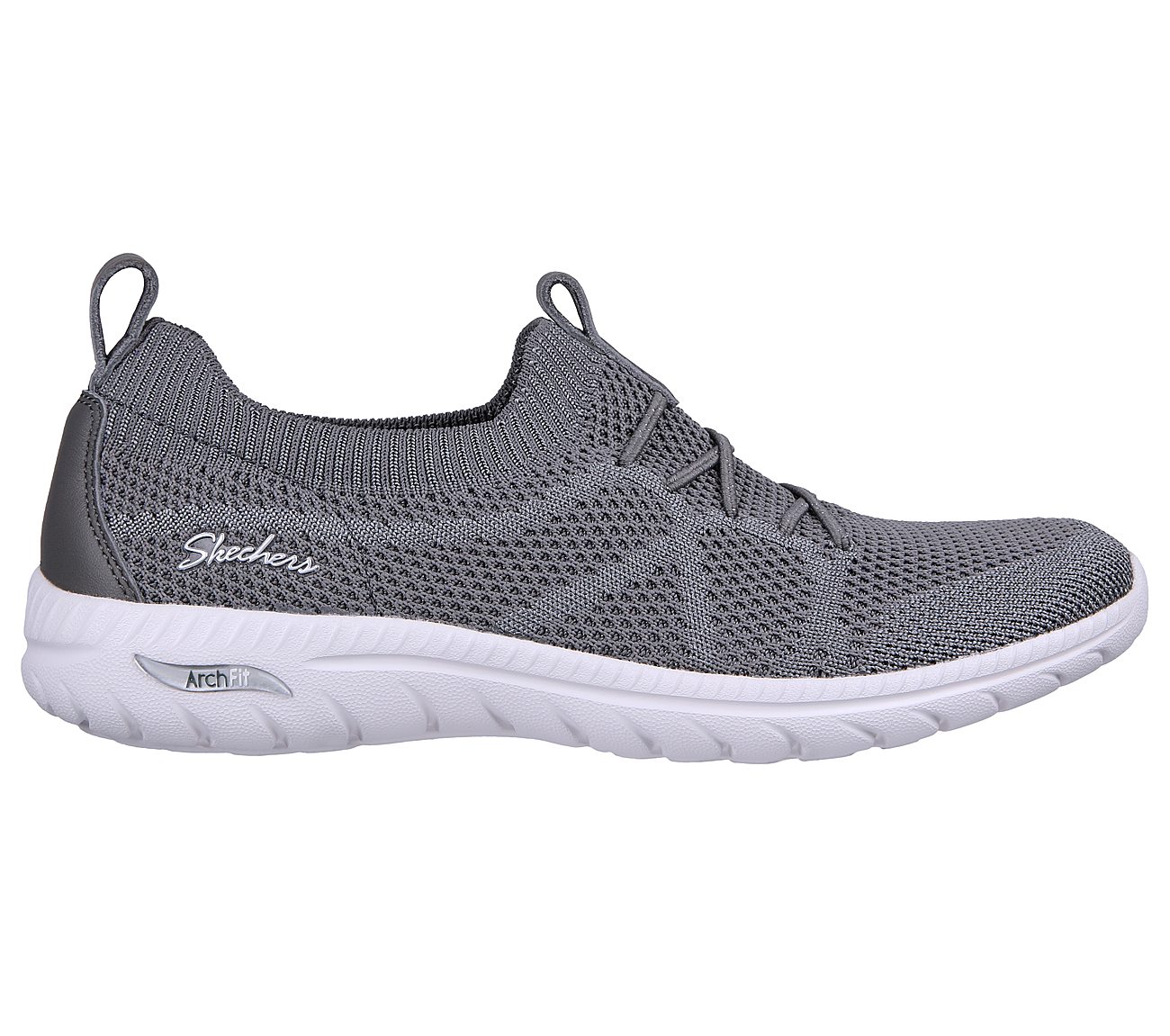 ARCH FIT FLEX, CHARCOAL Footwear Lateral View