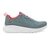 BOBS SQUAD CHAOS, BLUE/CORAL Footwear Lateral View