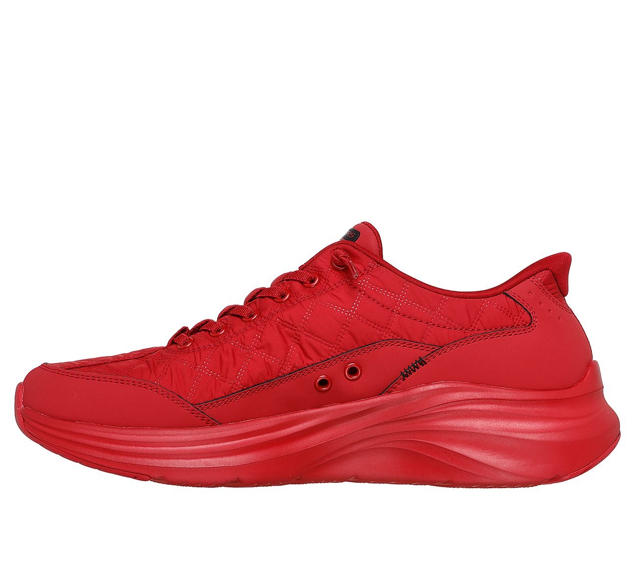 CONTOUR FOAM - COZY FIT, RED Footwear Left View