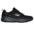 GO RUN FAST -, BLACK/CHARCOAL Footwear Right View