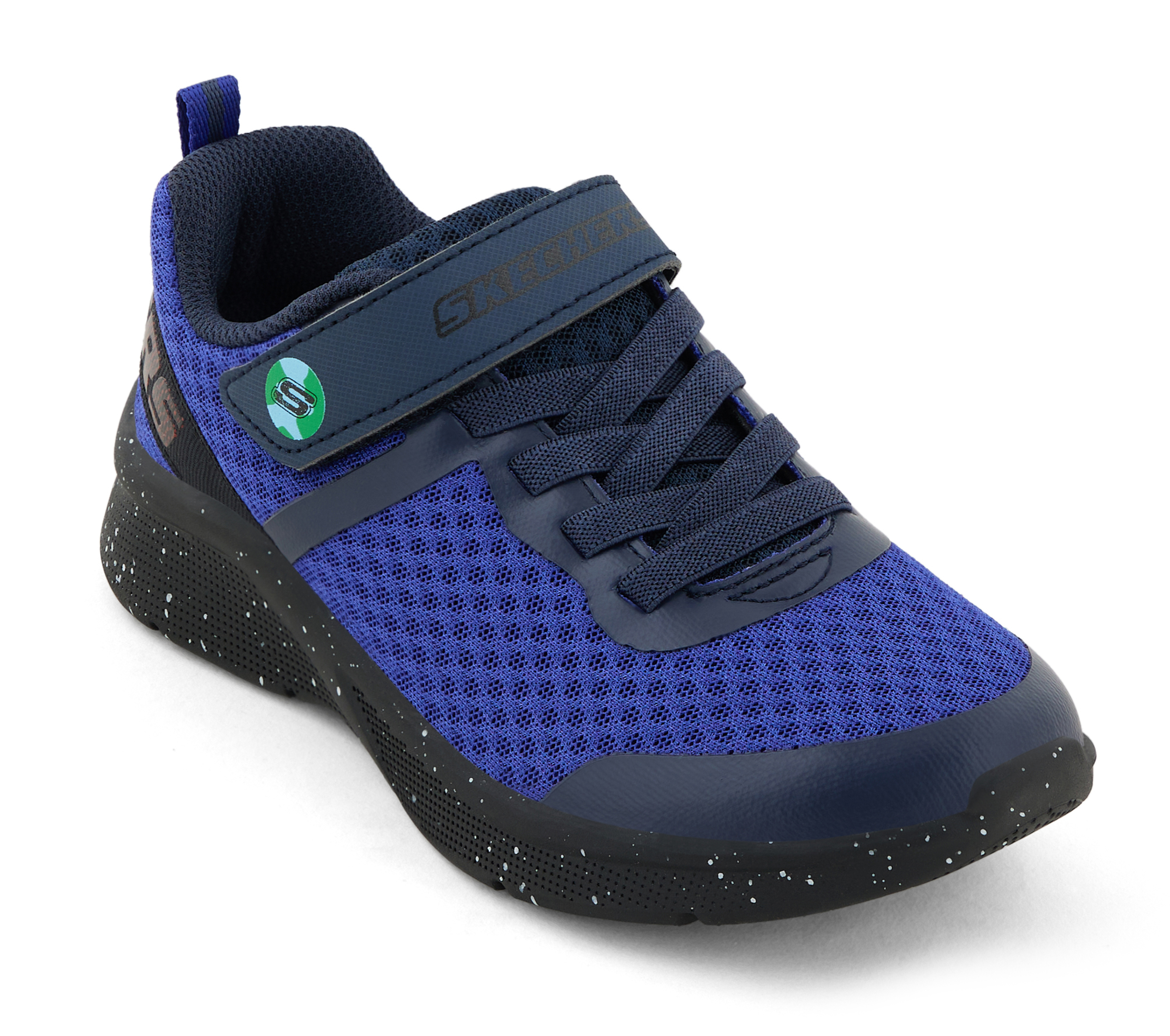 MICROSPEC, BLUE/NAVY Footwear Lateral View