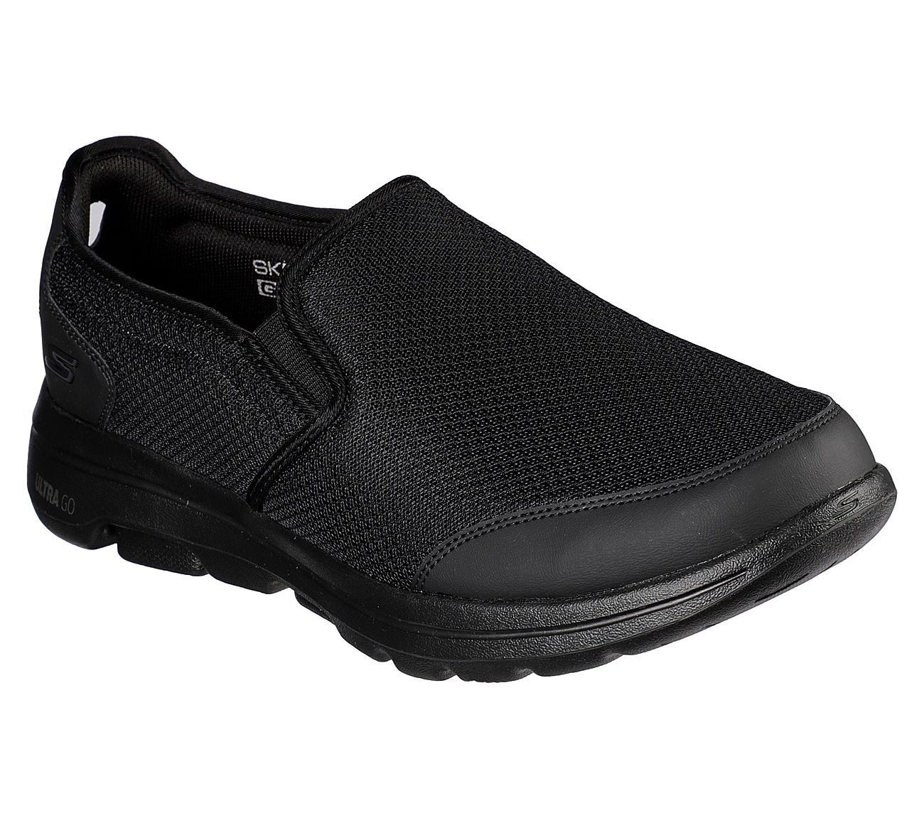 GO WALK 5 - DELCO, BBLACK Footwear Top View