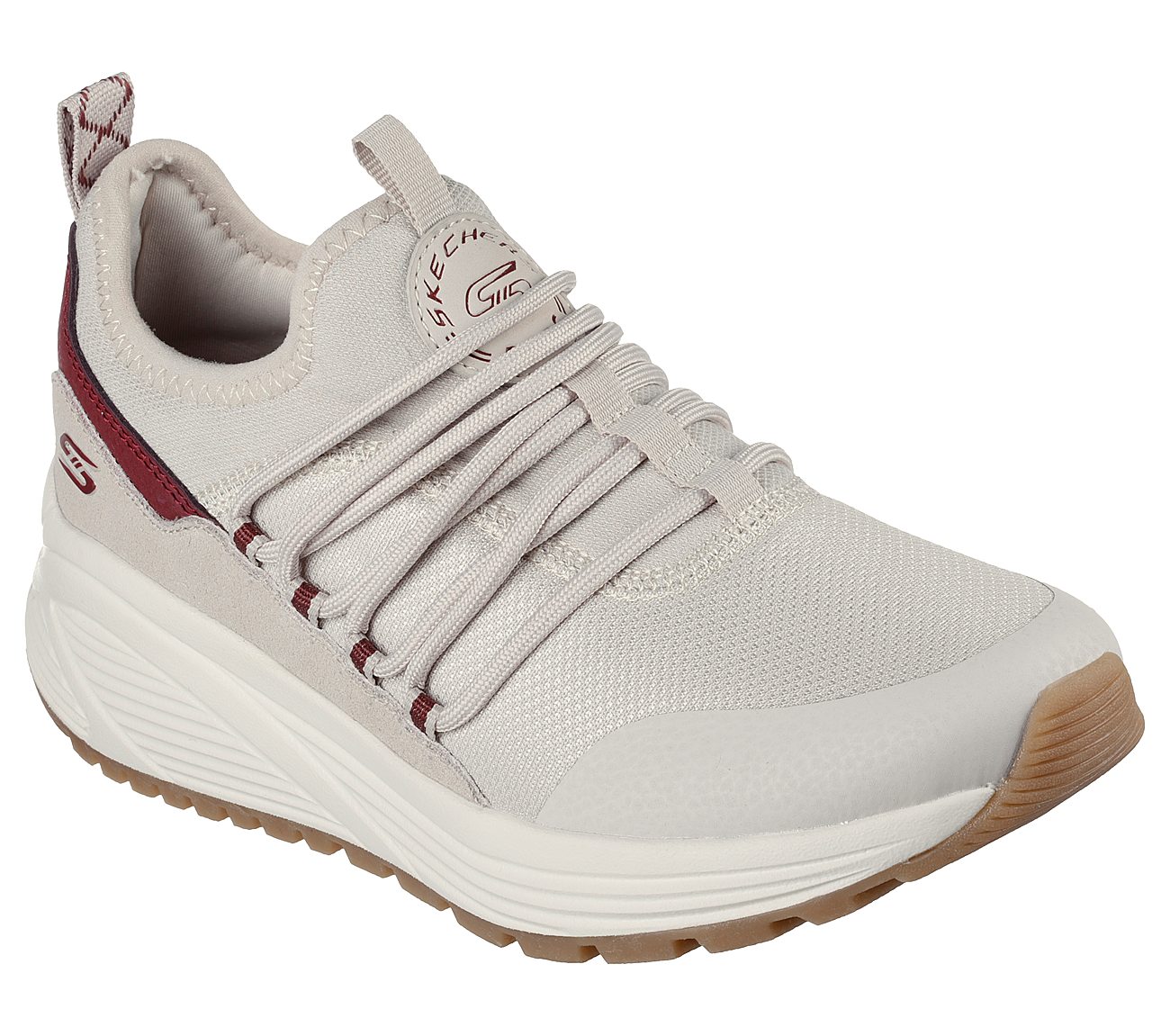 BOBS SPARROW 2.0-SONIC LUV, OFF WHITE Footwear Right View