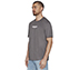 ACTION T-SHIRT, BLACK/CHARCOAL Apparels Bottom View