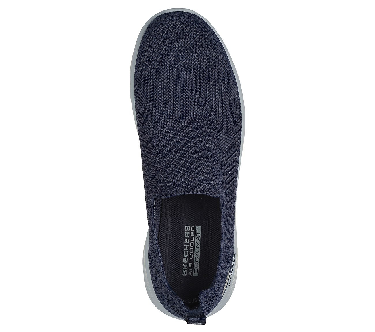 GO WALK FLEX, NNNAVY Footwear Top View