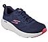 GO RUN ELEVATE, NNNAVY Footwear Lateral View
