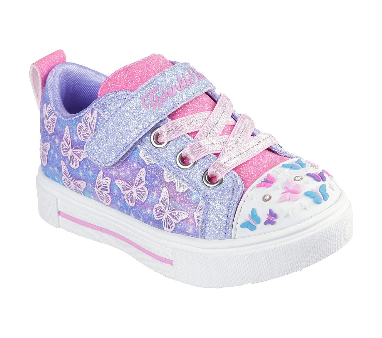 TWINKLE SPARKS - OMBRE FLUTTE, LAVENDER/MULTI Footwear Right View