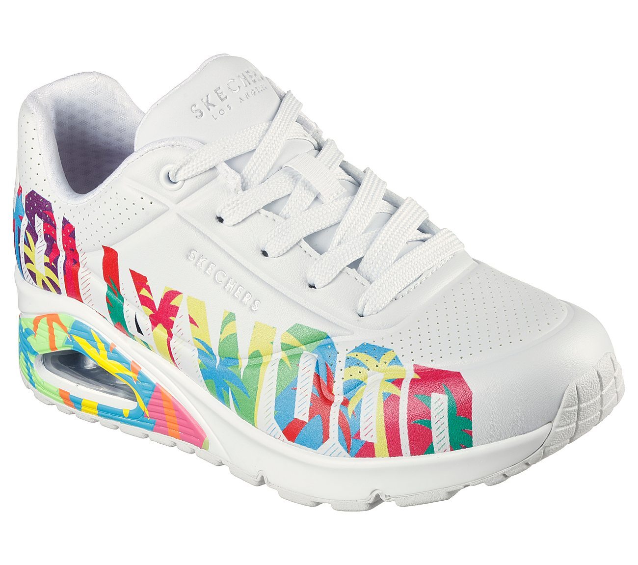 UNO - ONE FOR STARS!, WHITE/MULTI Footwear Top View