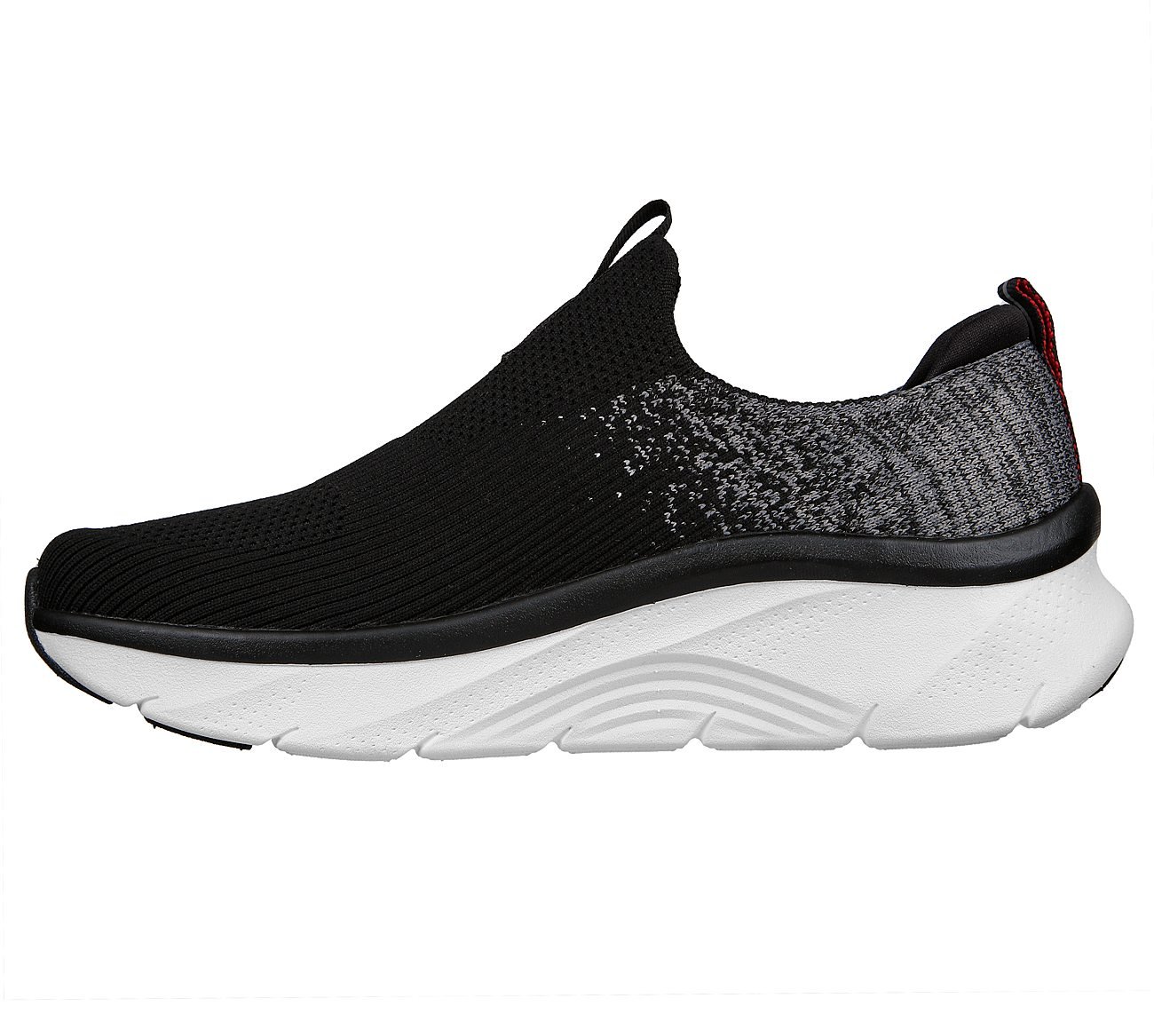 ARCH FIT D'LUX-KEY JOURNEY, BLACK/WHITE Footwear Left View