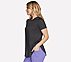 GODRI SWIFT TUNIC T-SHIRT, BLACK Apparel Bottom View